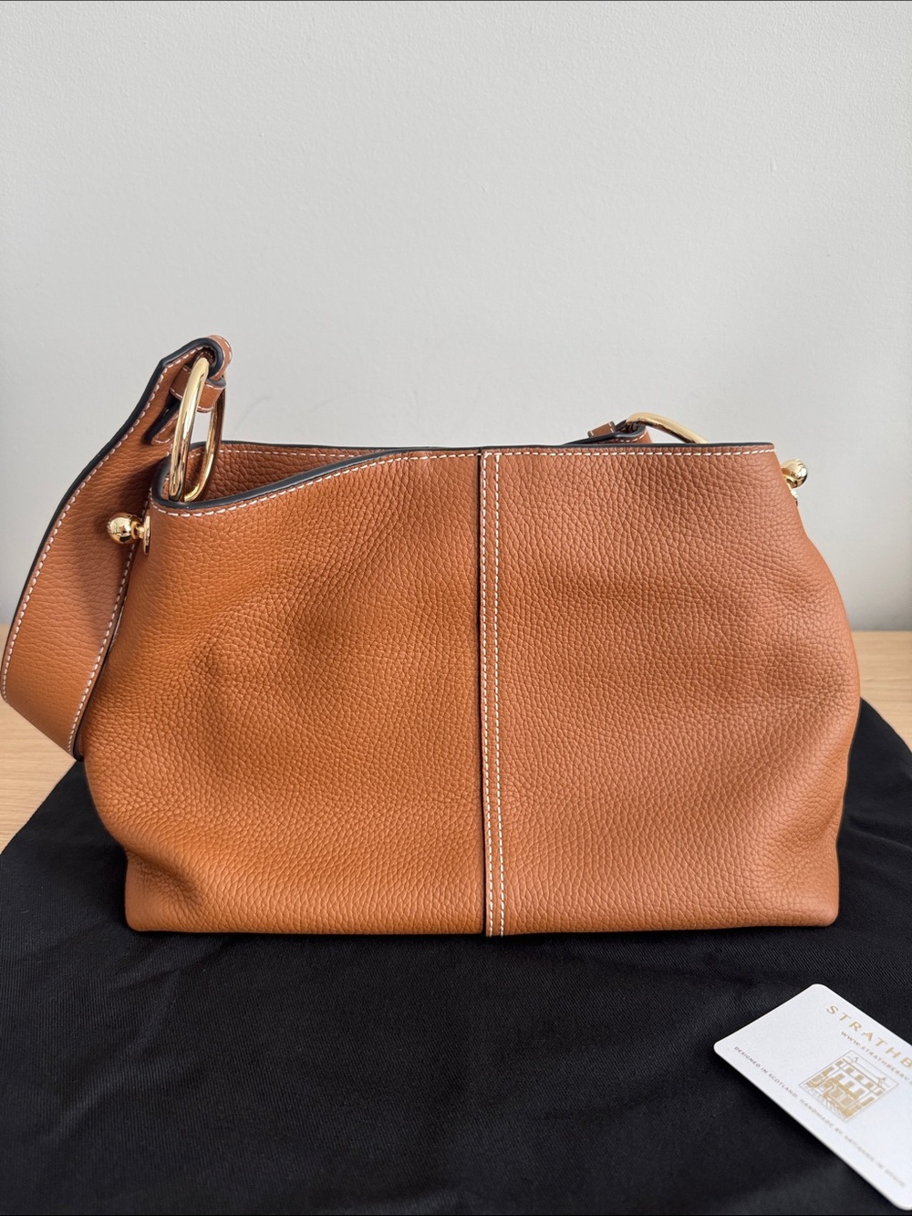 Strathberry Lana Hobo in Tan - Picture 2 of 10